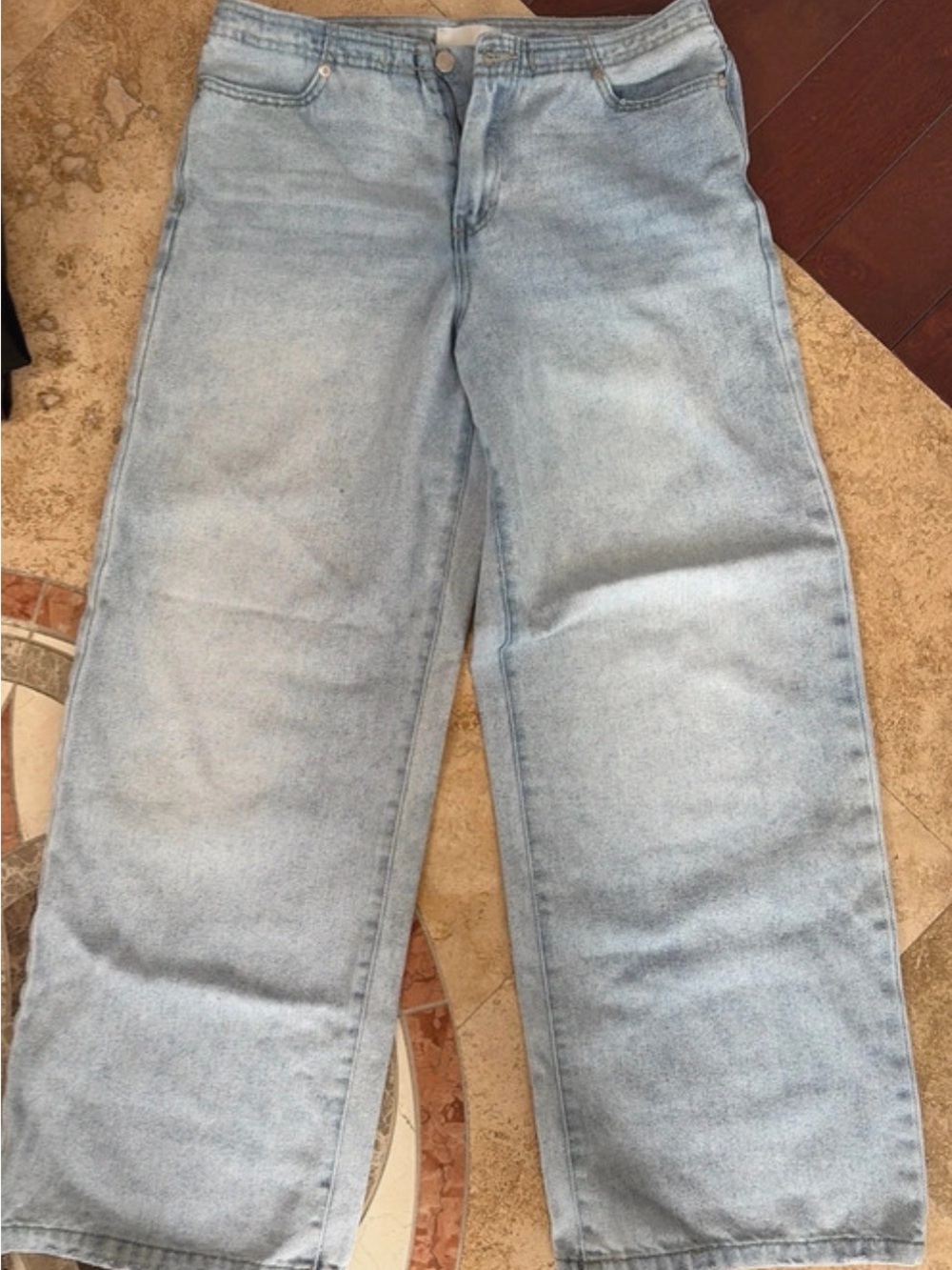 Habitual Light Blue Denim Wide Leg Jeans